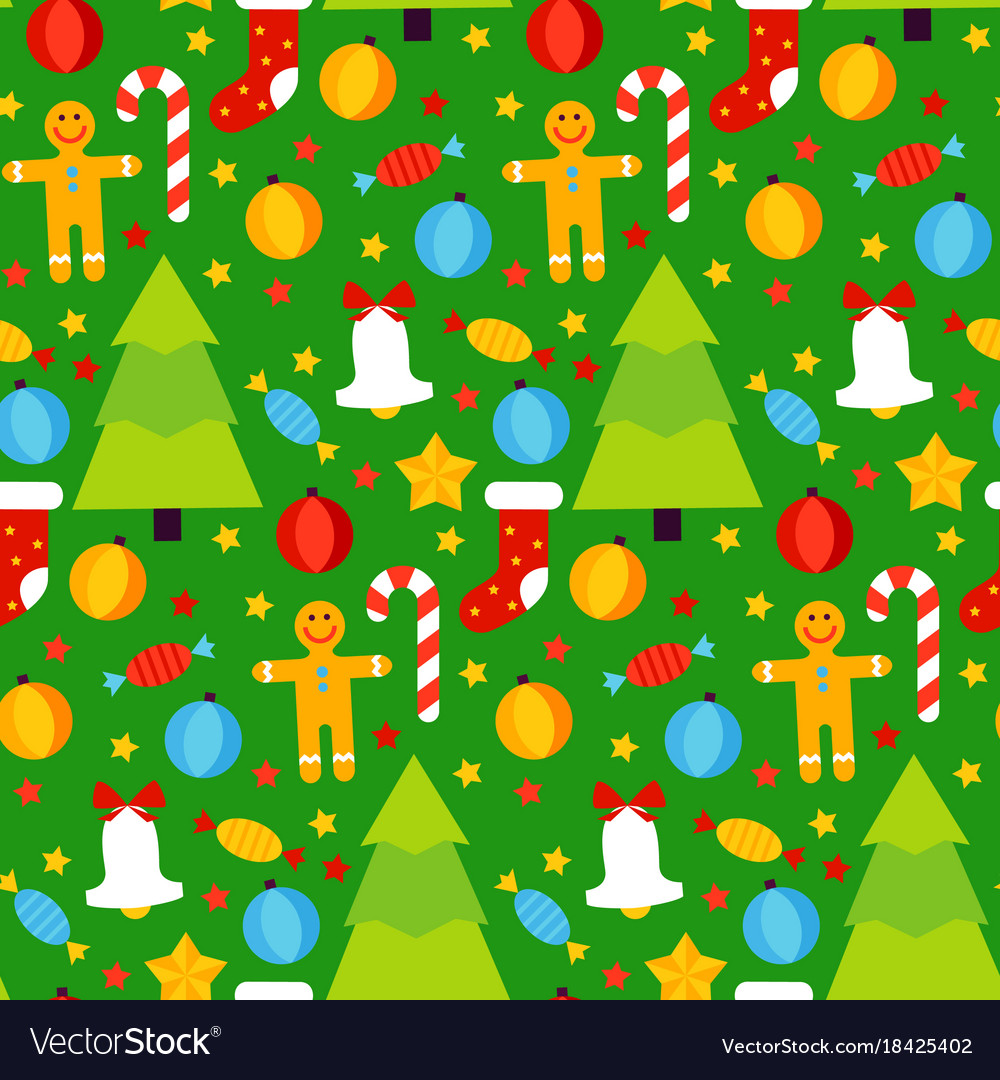 Christmas seamless pattern