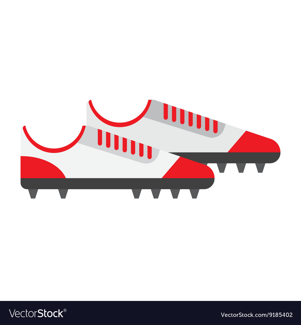 Football boot flat icon