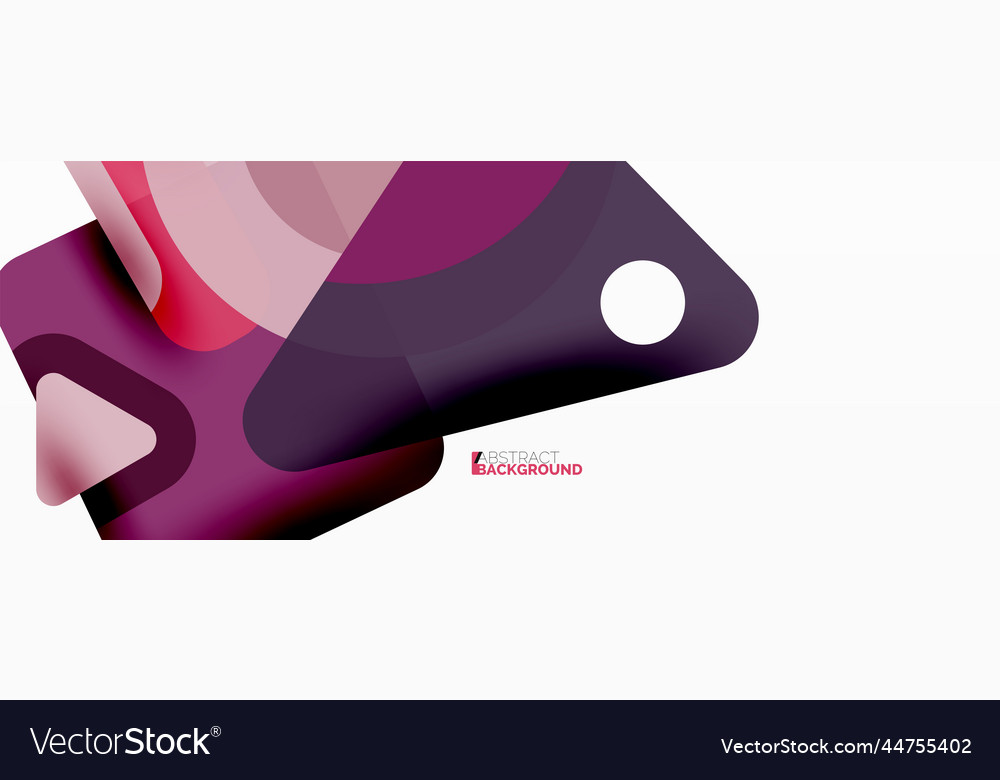 Line triangle square and circle primitive vector image Line triangle square and circle primitive