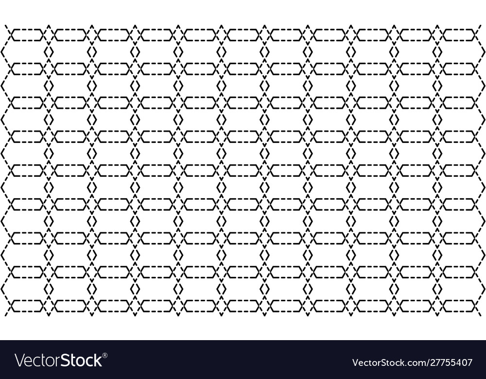 Repeat horizontal line template and pattern vector image Repeat horizontal line template and pattern