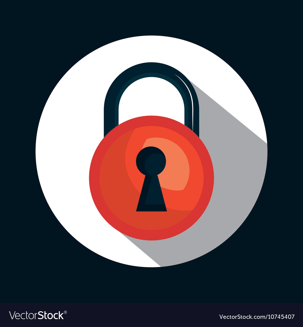 Warning secure password system graphic