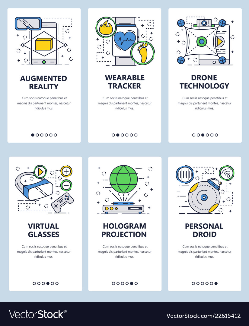 Onboarding Screens - Tech & UI