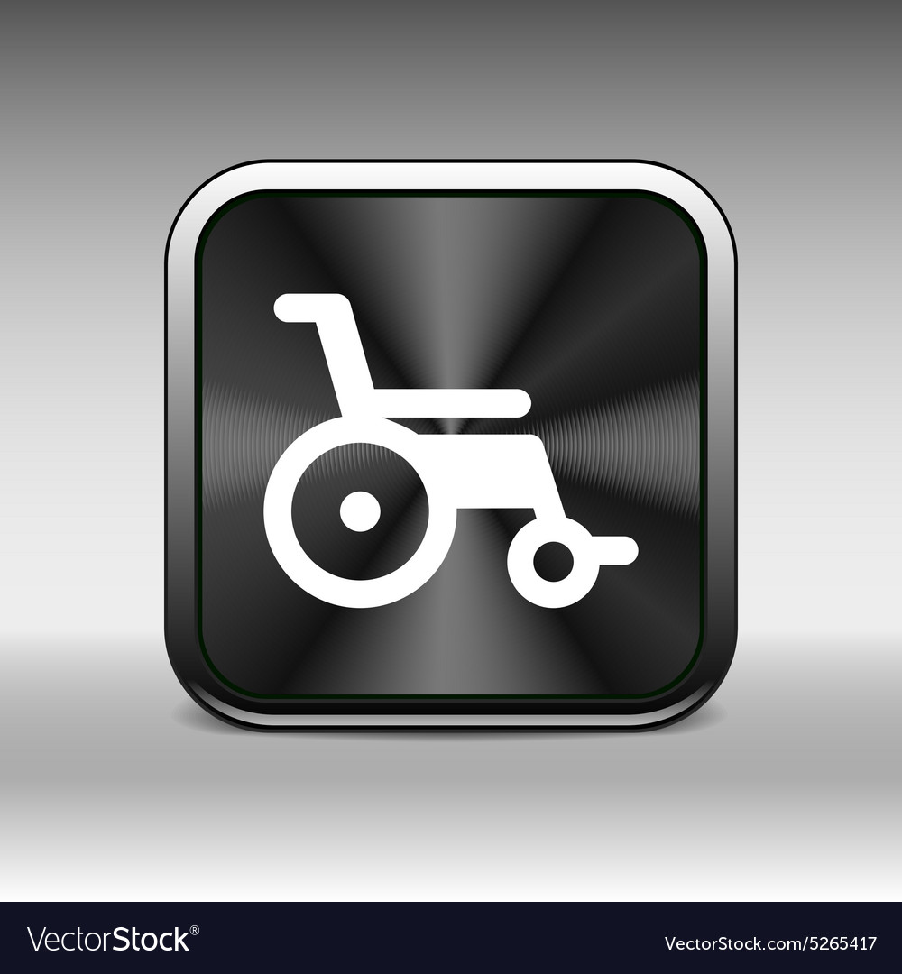 Disabled icon sign wheelchair handicap symbol