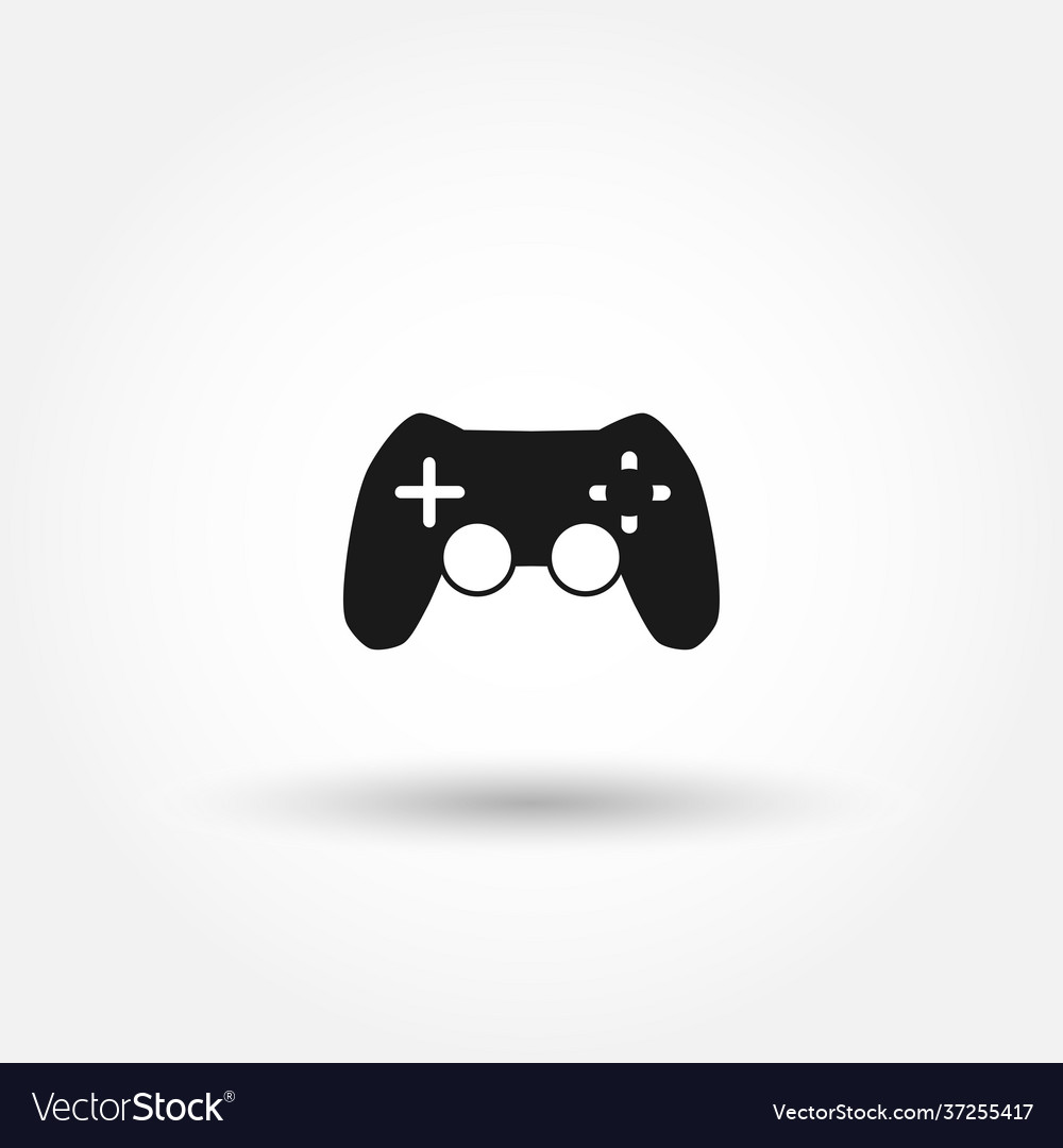 Joystick einfache Icon Gamepad isoliert