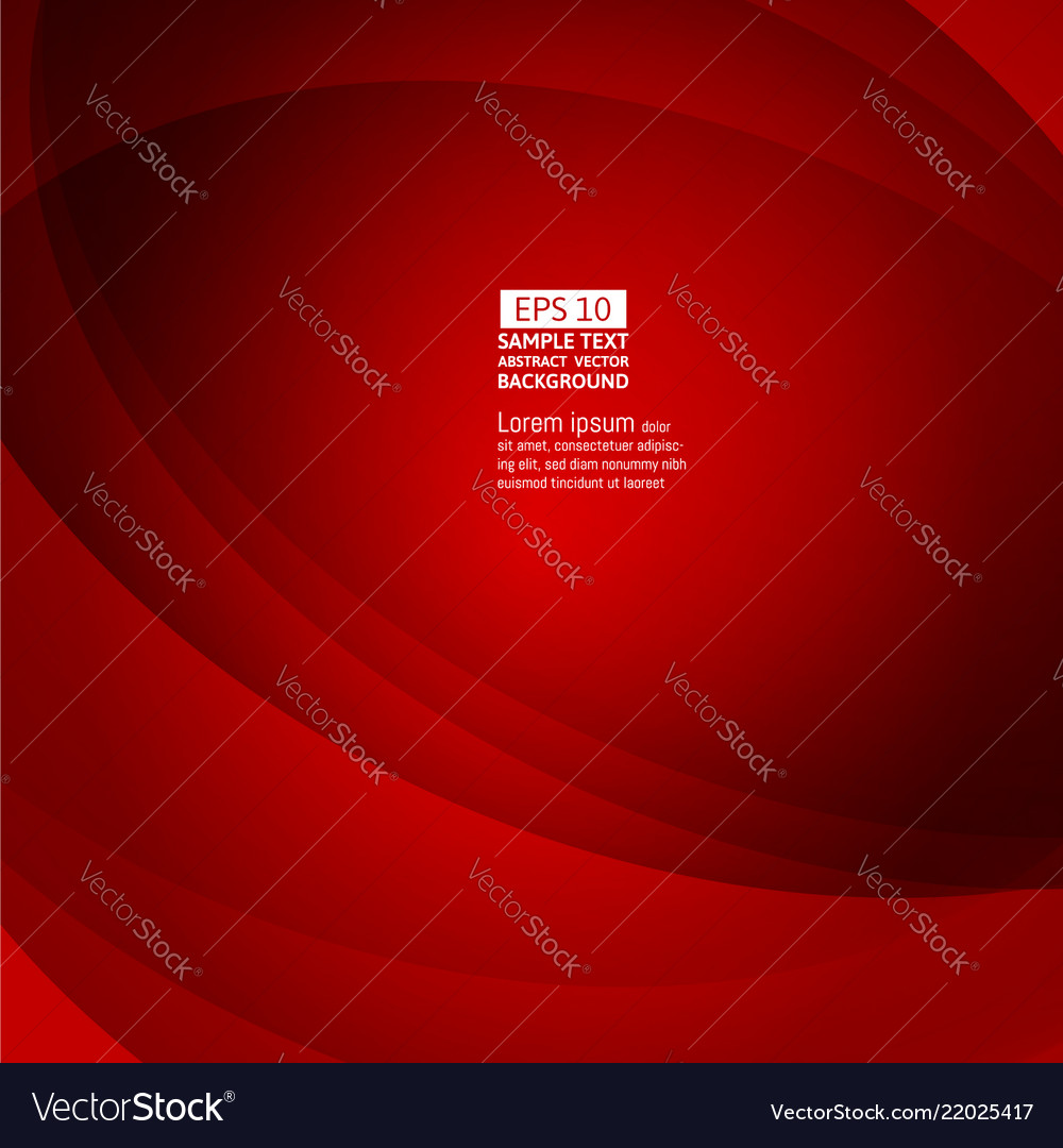 Line wave red color abstract background with copy vector image Line wave red color abstract background with copy