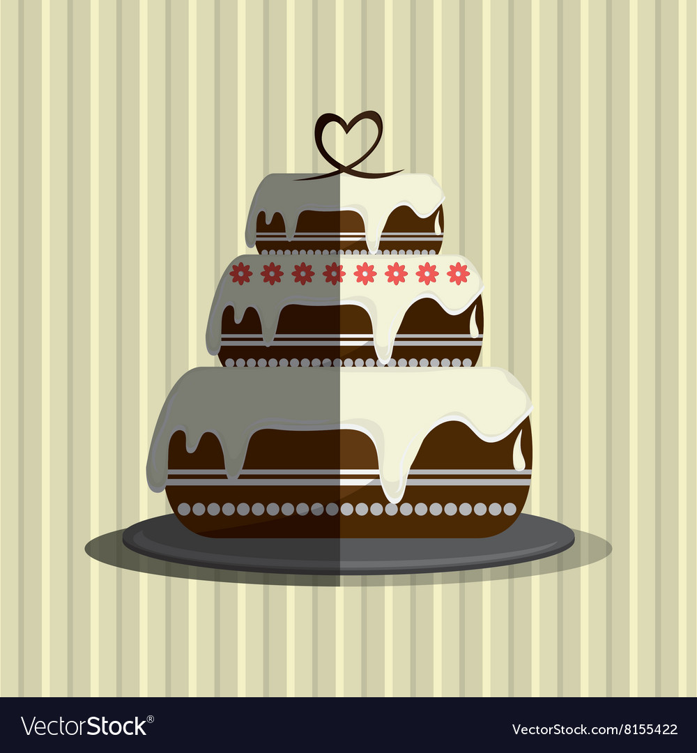 Cake icon design