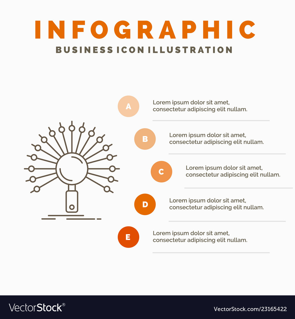 Data information informational network retrieval vector image Data information informational network retrieval