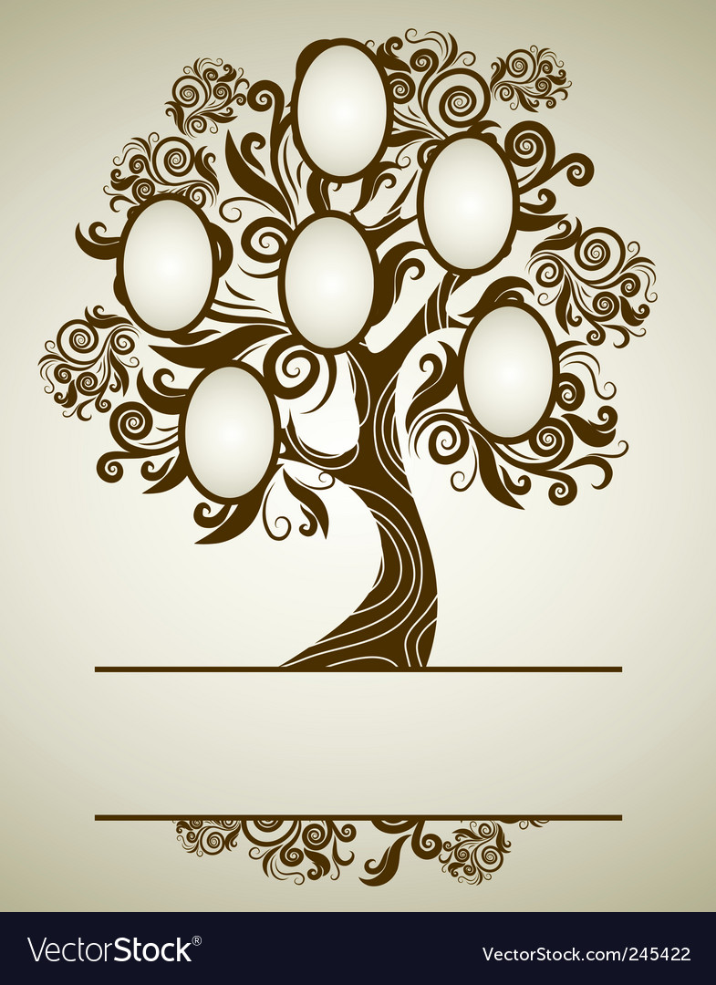 Family tree Royalty Free Vector Image - VectorStock