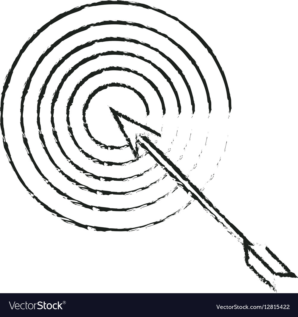 Target with arrow icon