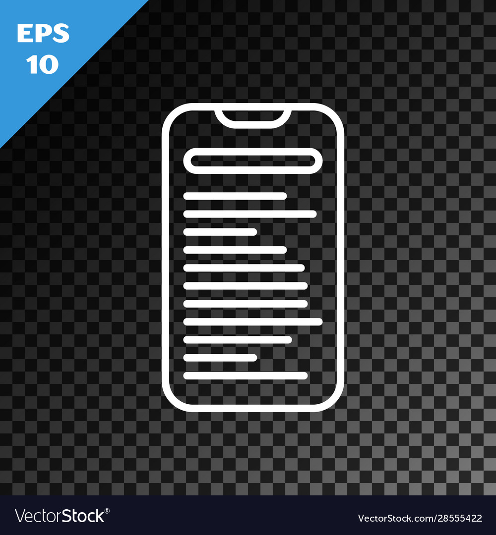 Weiße Linie Computer api Schnittstelle Icon isoliert vector image Weiße Linie Computer api Schnittstelle Icon isoliert