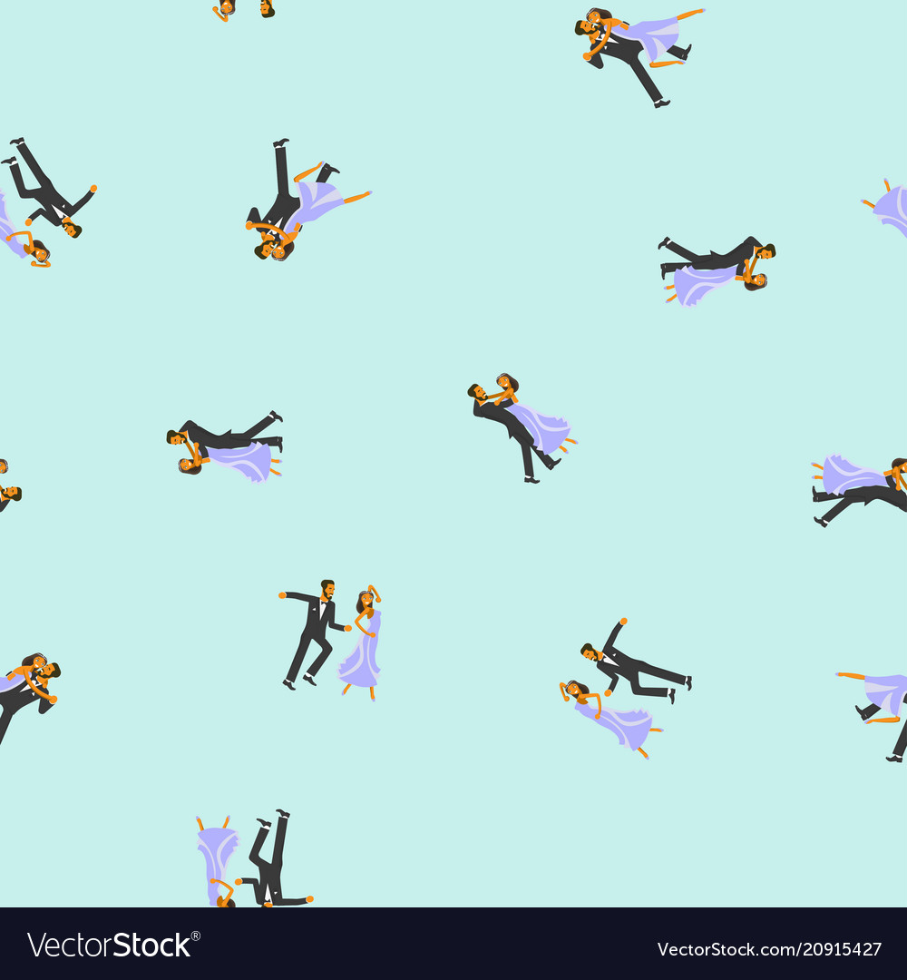 Colored seamless pattern vector image Colored seamless pattern