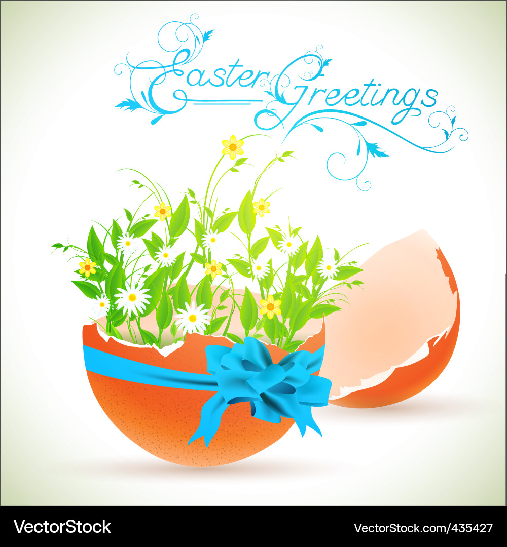 Easter Royalty Free Vector Image Vectorstock