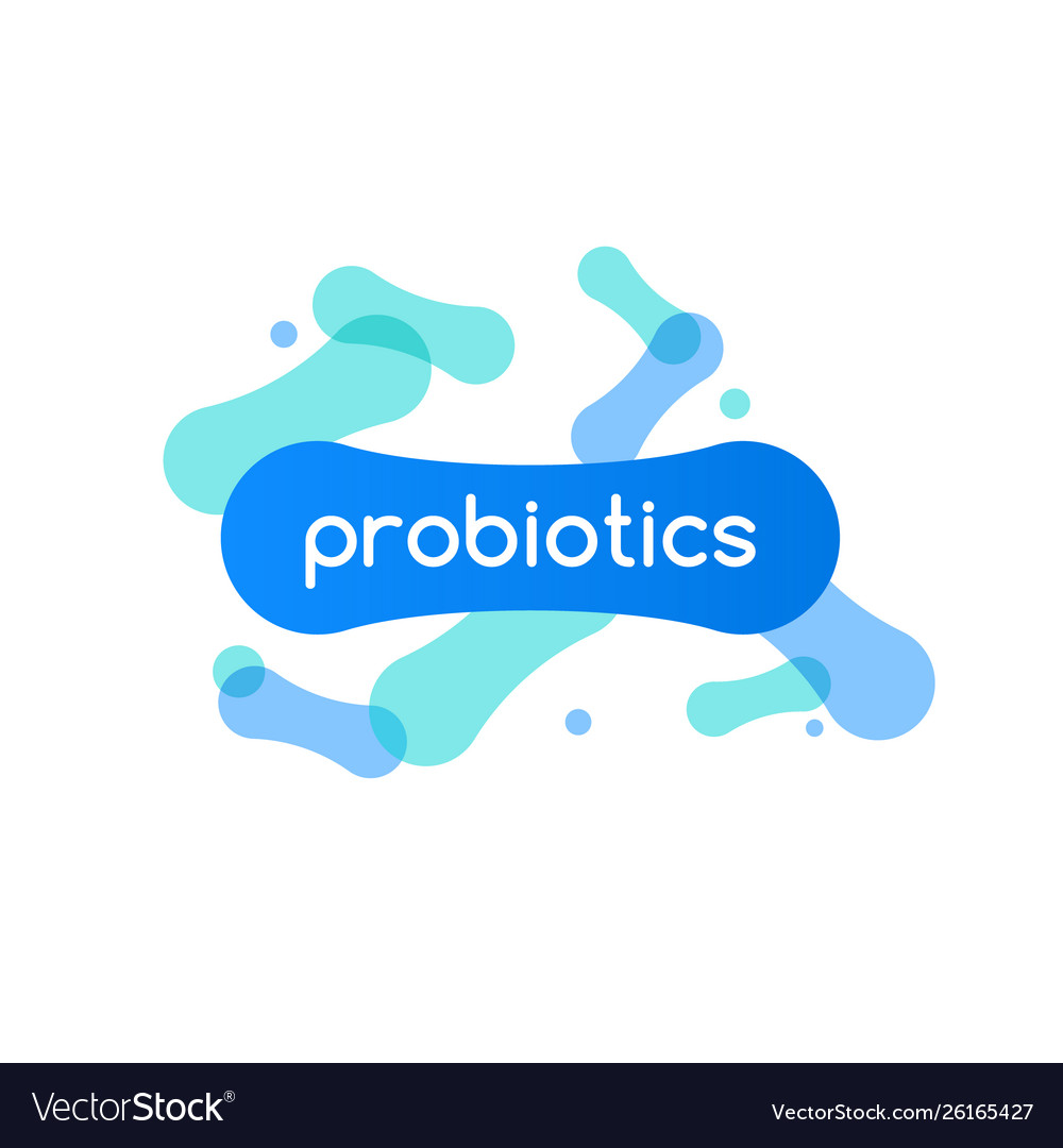 Probiotisches Bakterien-Logo Bifidobacteria