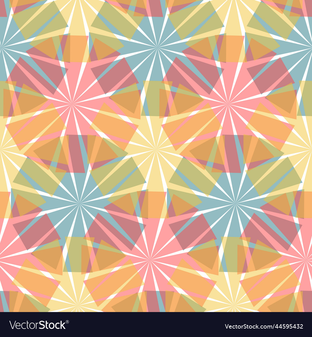 Bright colorful seamless pattern blue red yellow