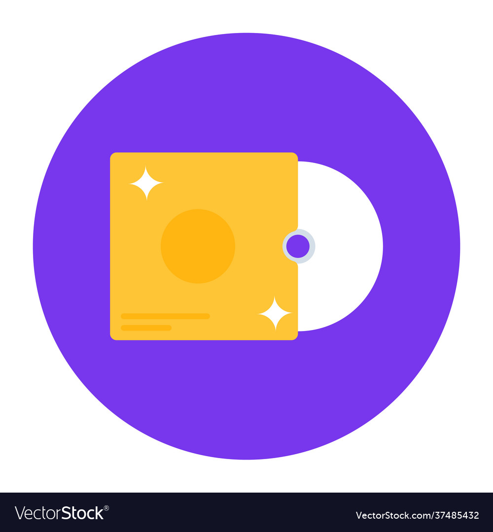 Cd rom Royalty Free Vector Image - VectorStock