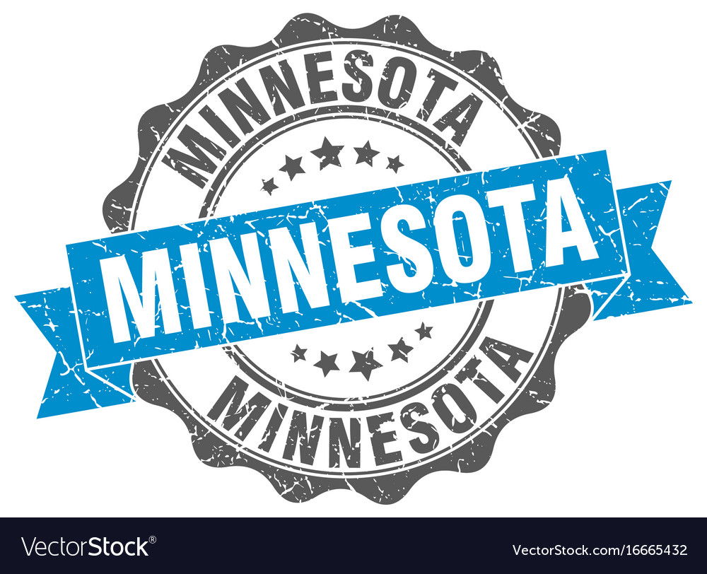 Minnesota round ribbon seal