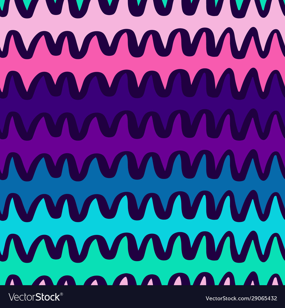 Pink and violet wavy lines pattern-06