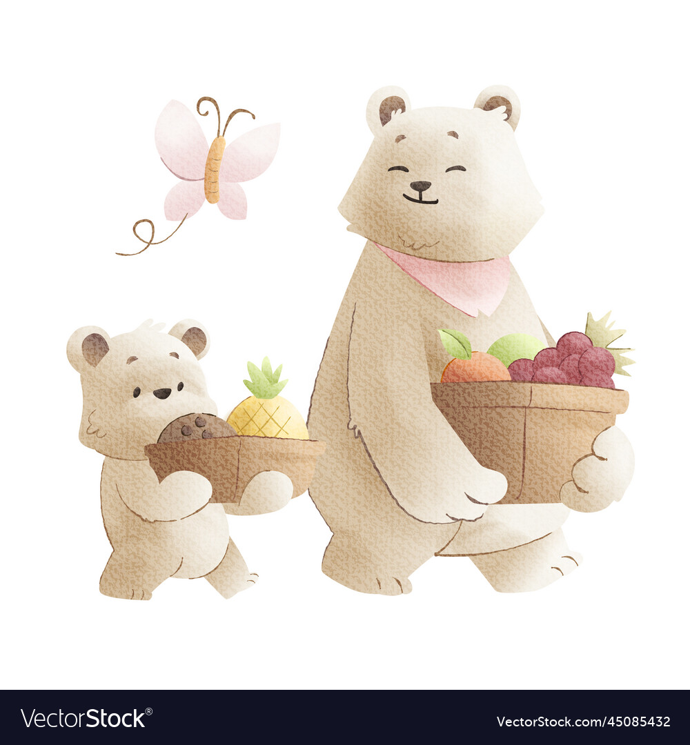 Two bears