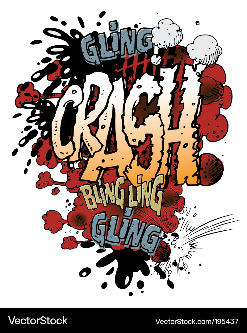 Comic book explosion Royalty Free Vector Image