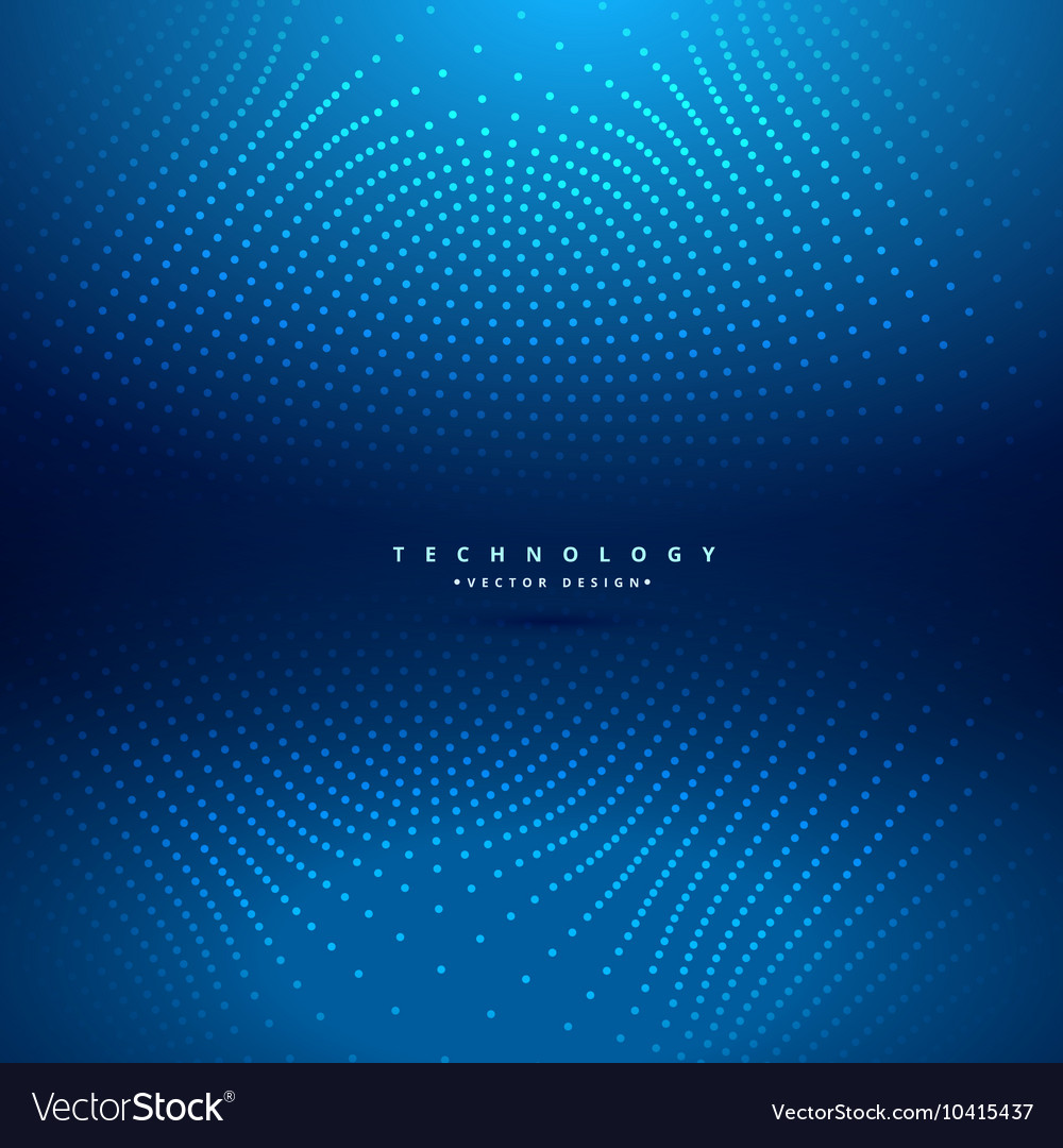 Dynamic Blue Mesh Pattern
