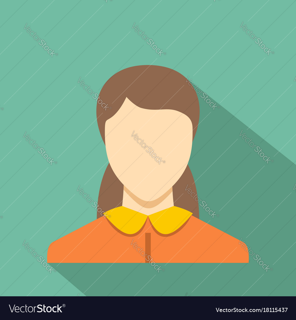 Free: Female Avatar Icon Vector Illustration 