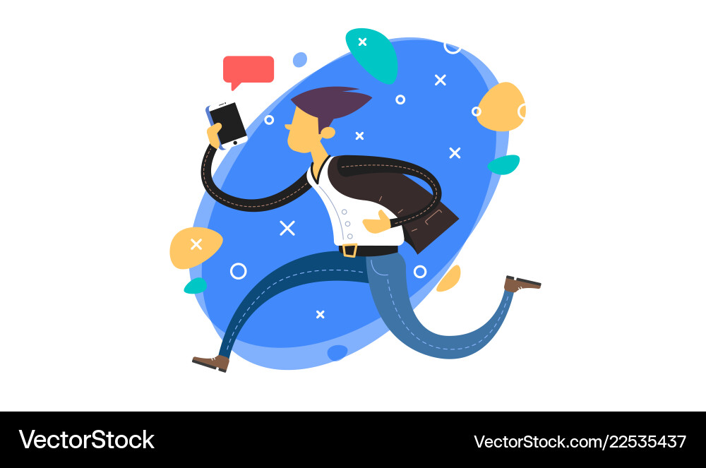 Flat design modern concept Royalty Free Vector Image