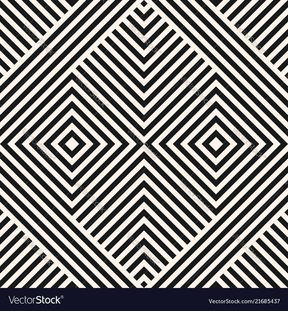 Geometric seamless pattern with diagonal lines vector image Geometric seamless pattern with diagonal lines