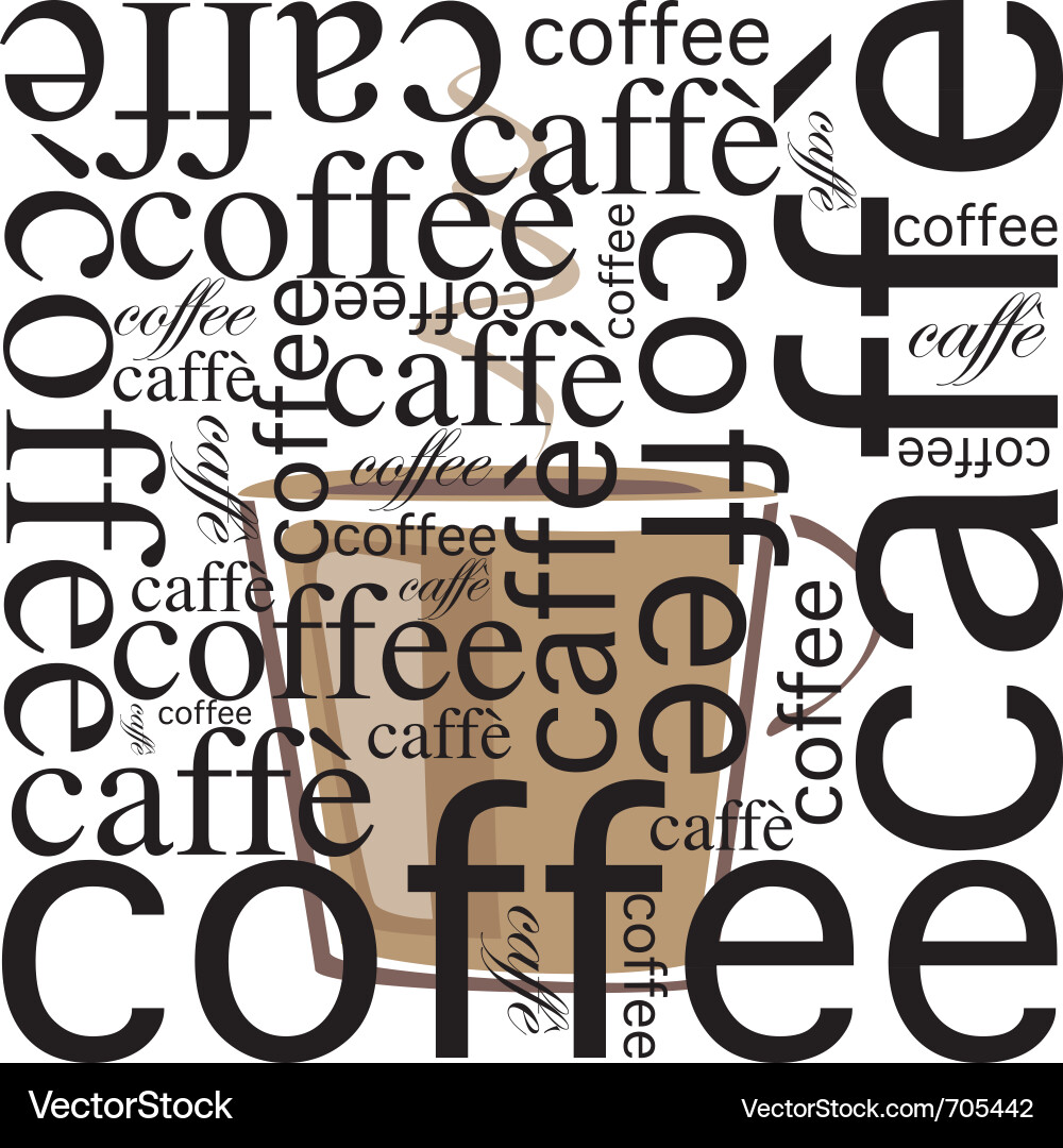 Coffee Royalty Free Vector Image - VectorStock