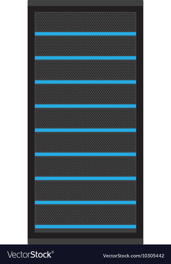 Computer cpu server icon
