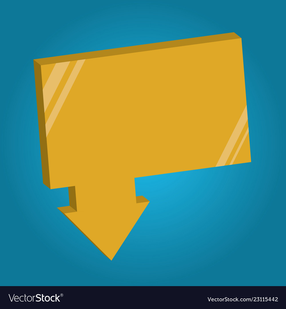 Flat design empty esp template vector image Flat design empty esp template