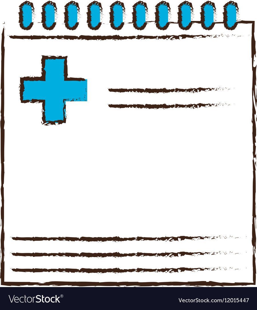 Notepad and pencil icon image