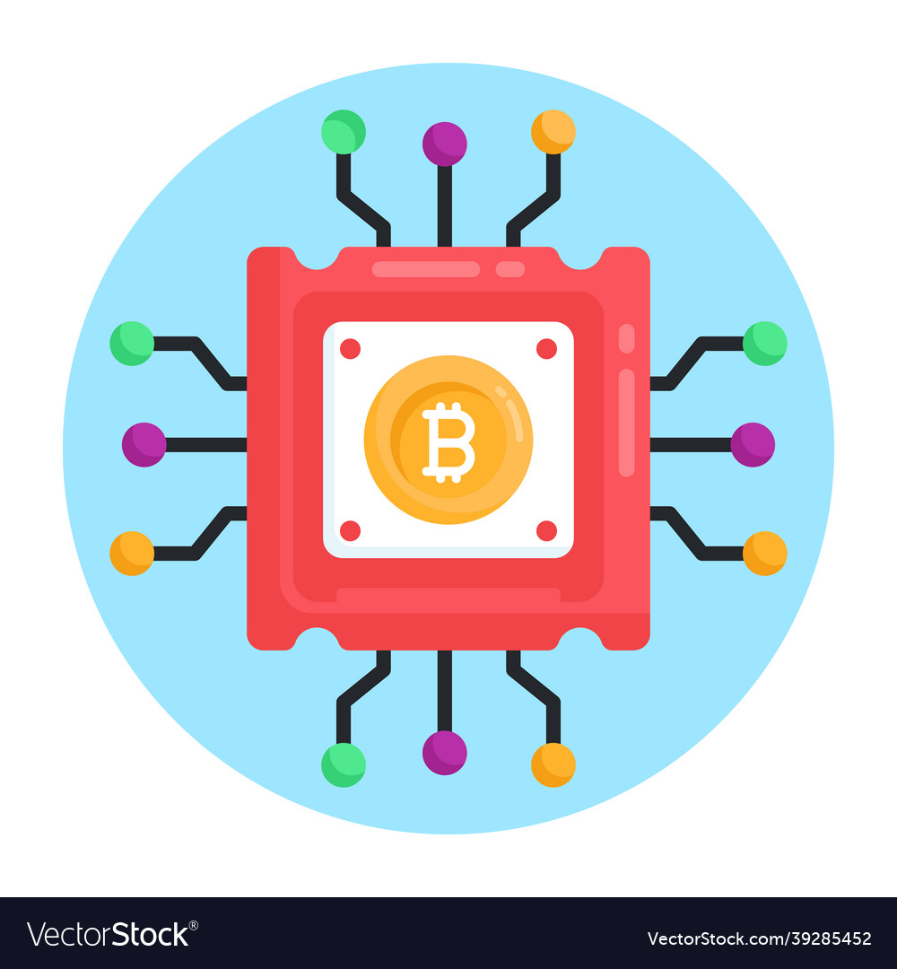 Bitcoin microchip