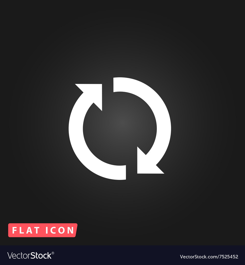Circular Refresh Icon - Loop & Rotation