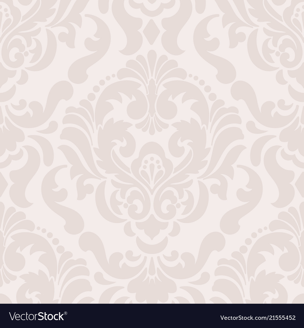 Damask seamless pattern element classical Vector Image