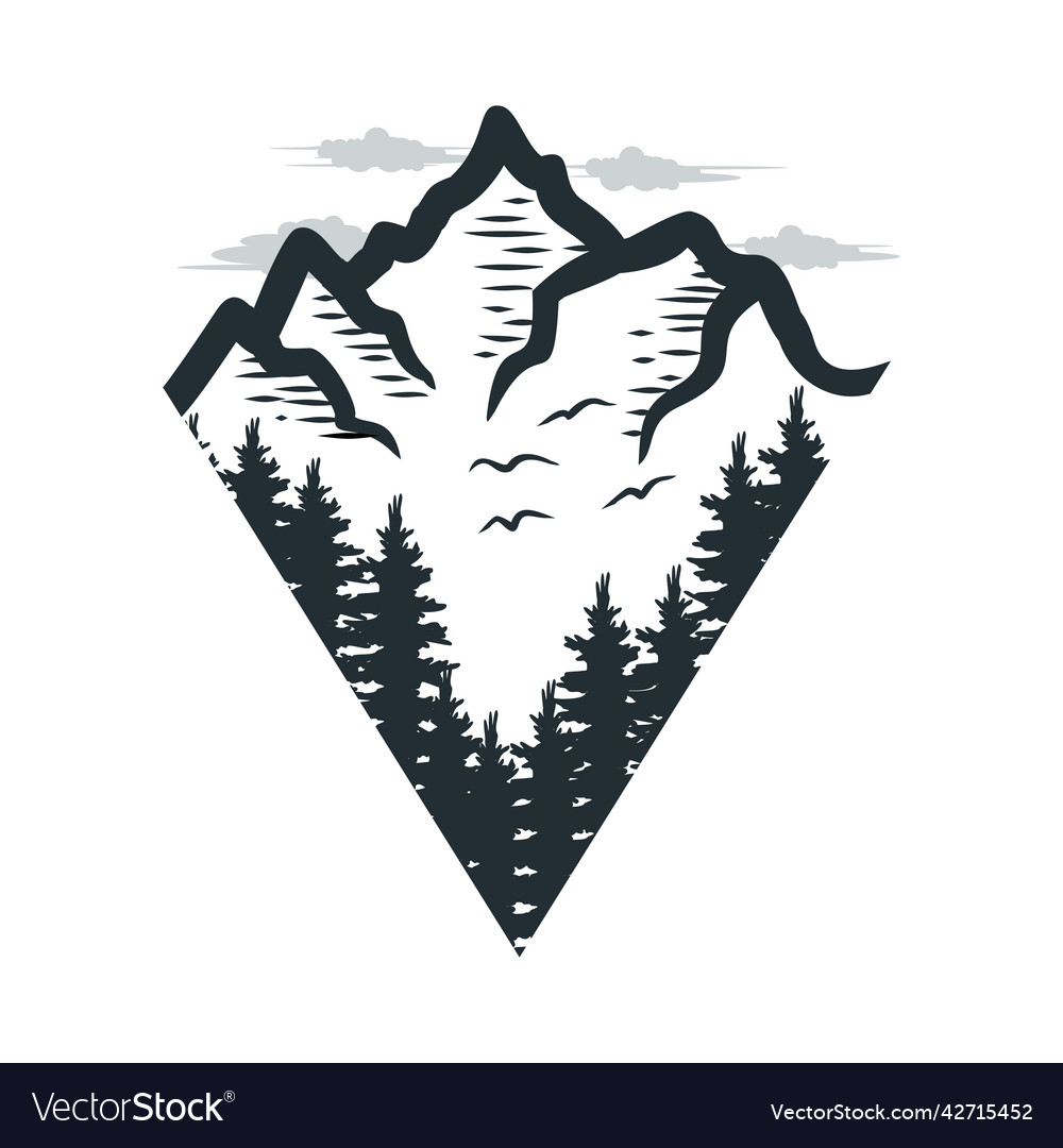 Mountain logo design