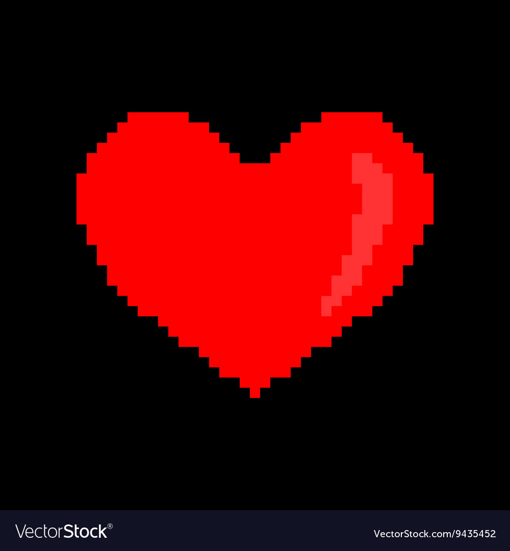 Sign pixel heart 806