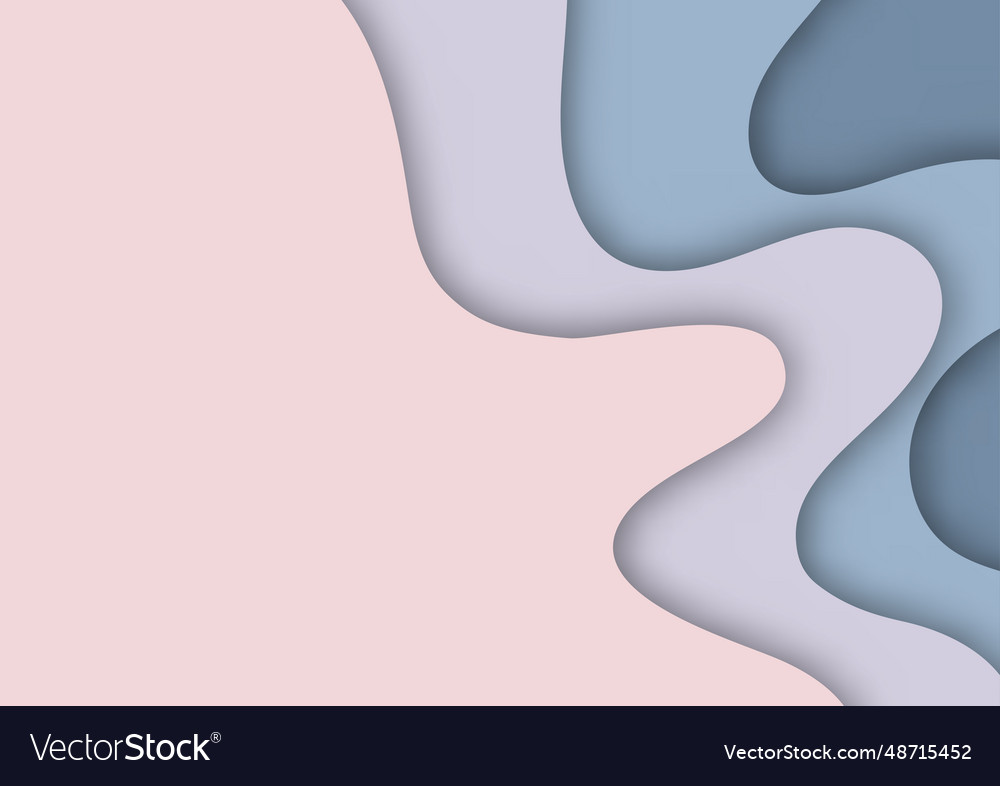 Soft layer contour shape line abstract wave vector image Soft layer contour shape line abstract wave