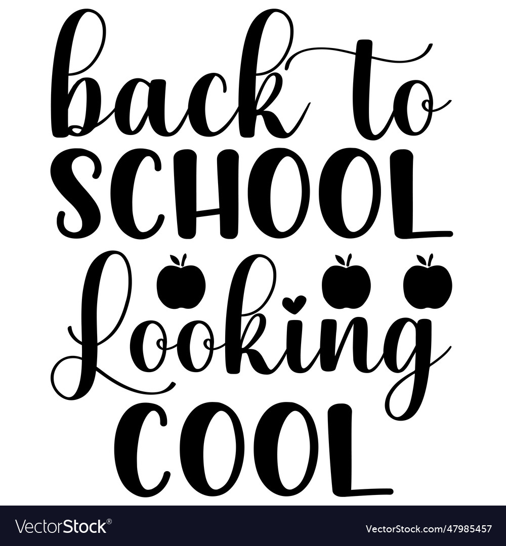 Back to school shirt teacher gift school shirt Vector Image