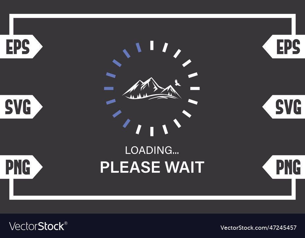 Mountain loading please wait