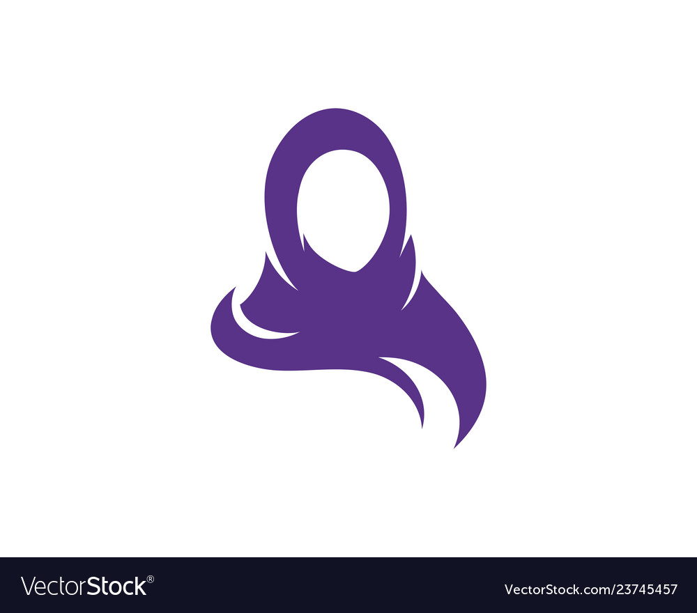 Muslimah hijab Royalty Free Vector Image - VectorStock