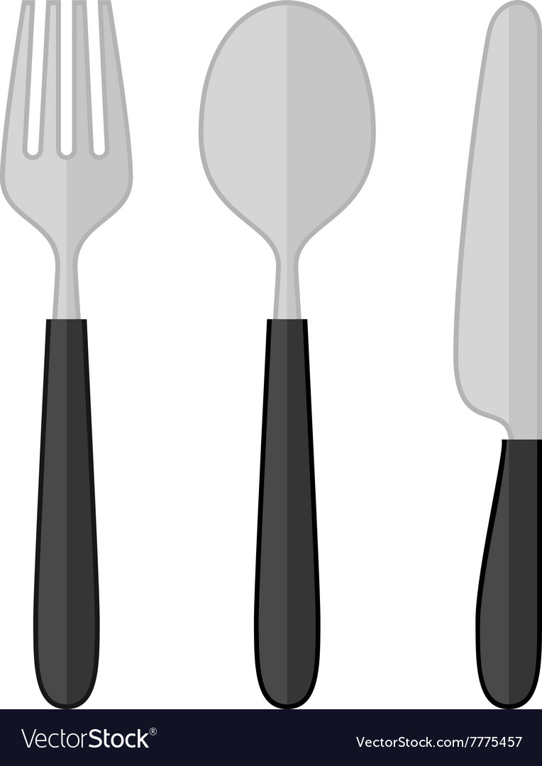 fork knife and spoon