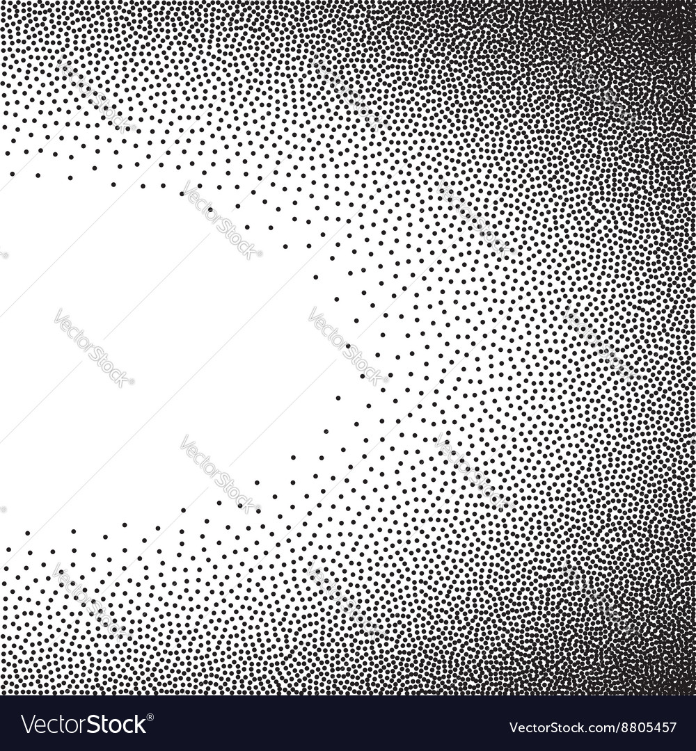 Stochastic raster halftone gradient print