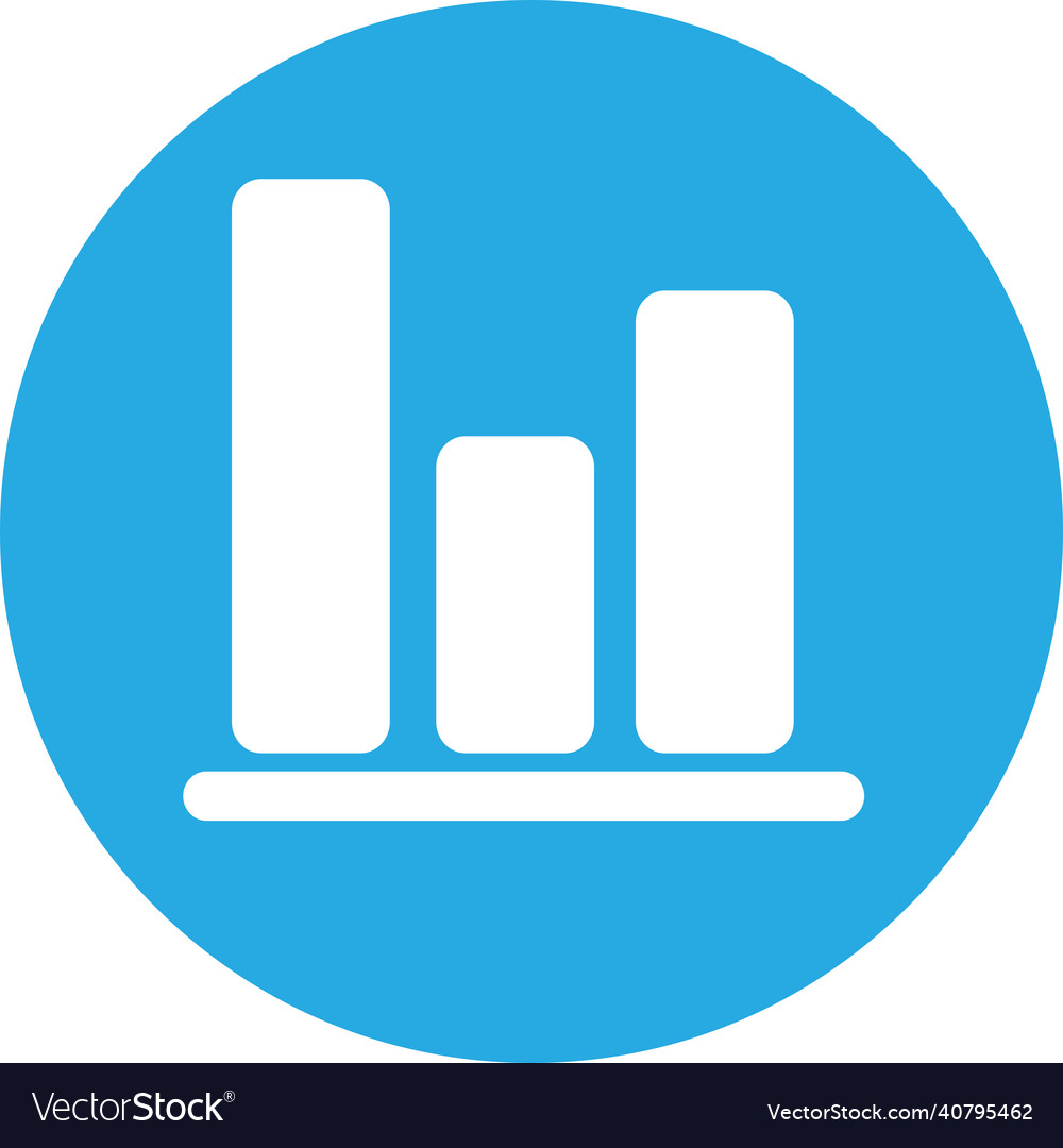Graph chart icon sign design vector image Graph chart icon sign design