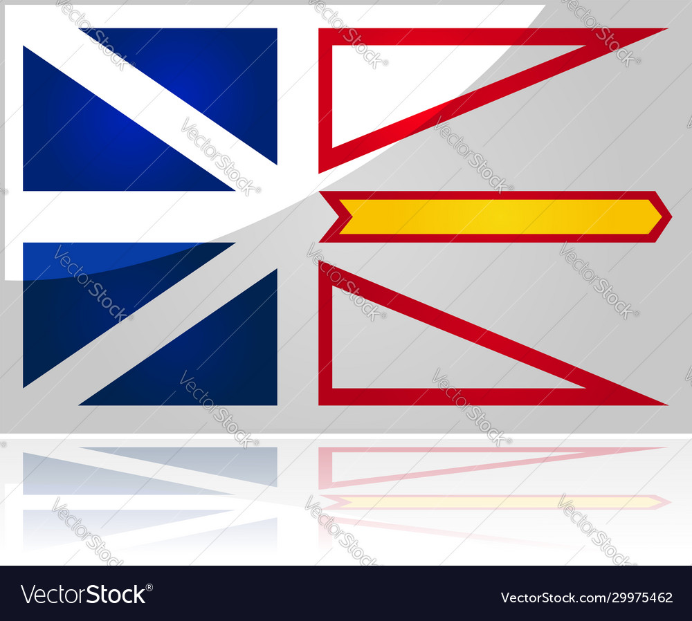 Neufundland und Labrador Flagge