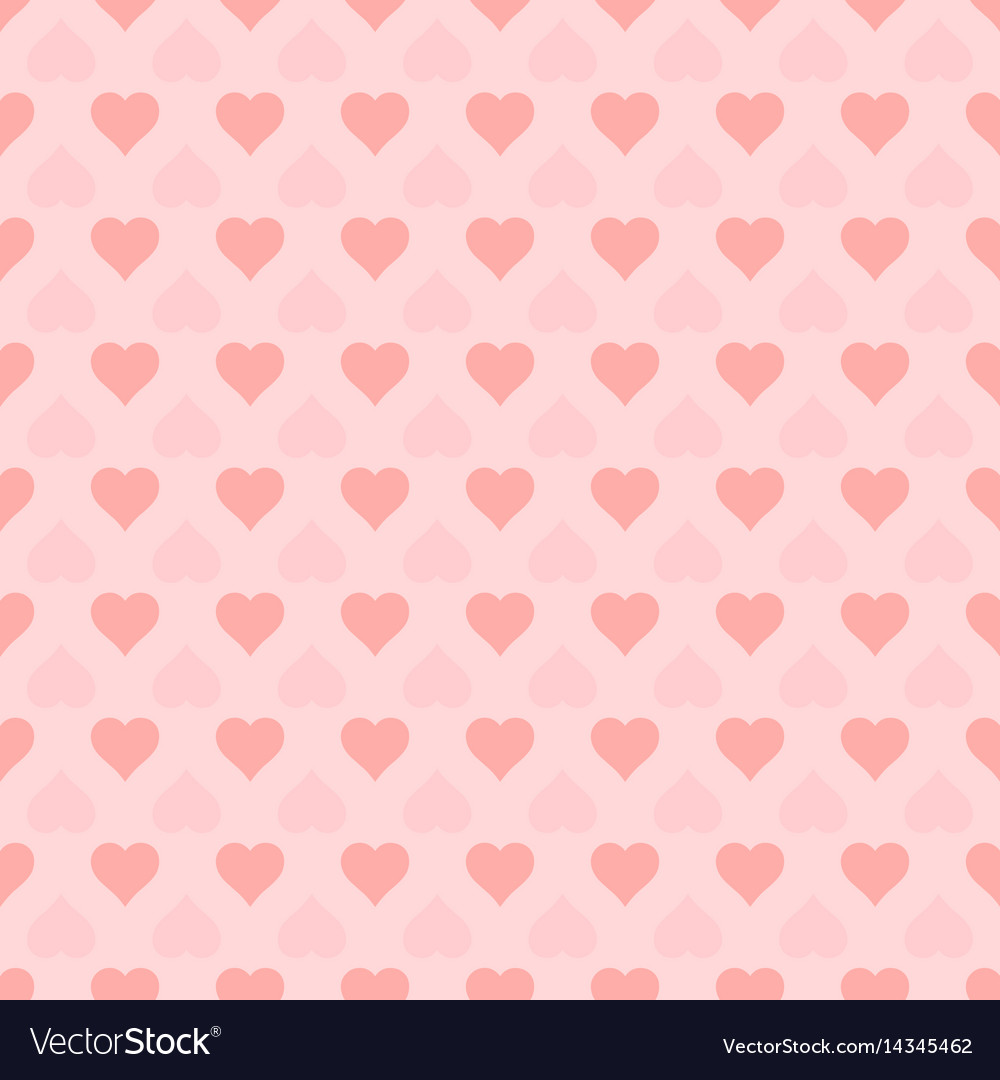 Seamless heart pattern