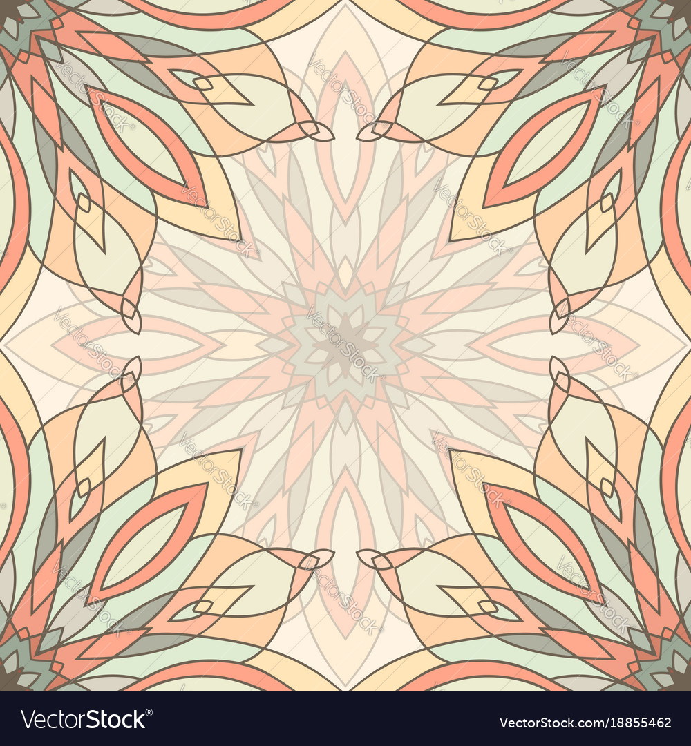 Seamless texture with a pattern mandalas