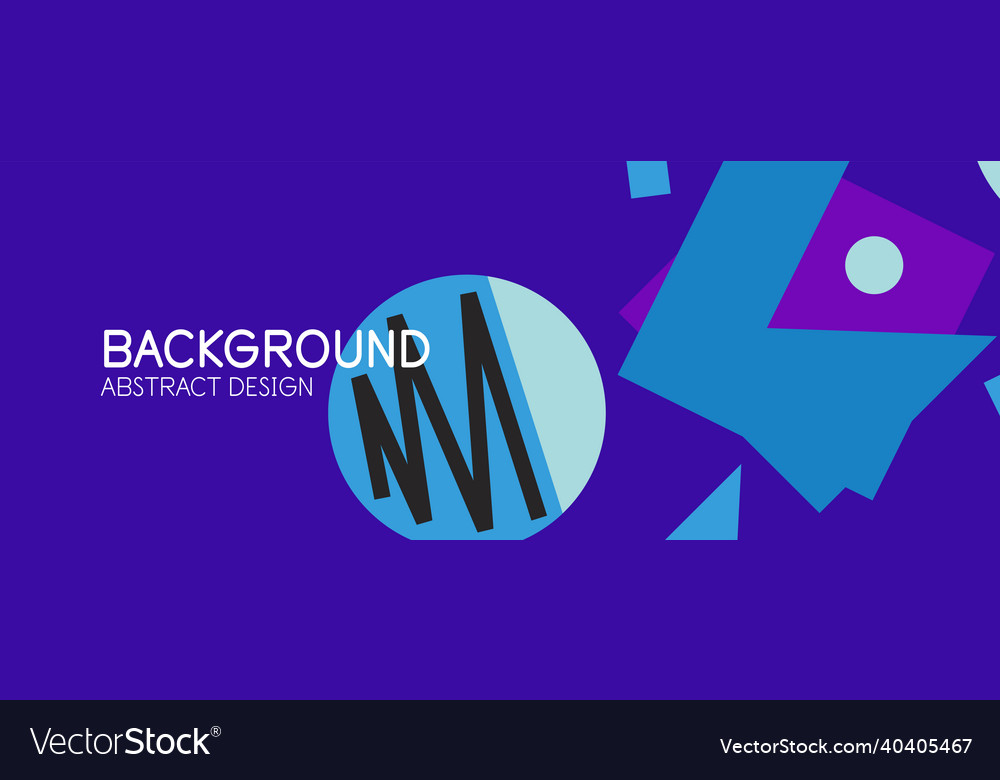 Abstract background blocks lines triangles vector image Abstract background blocks lines triangles