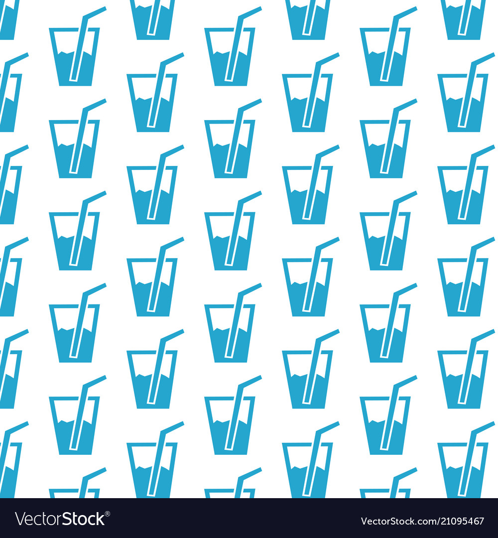 Drink pattern background
