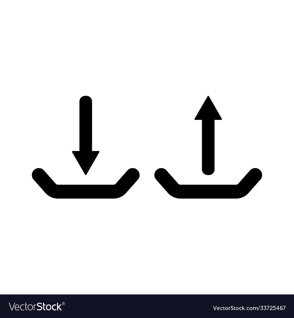 Icon for dowload and upload activities flat style