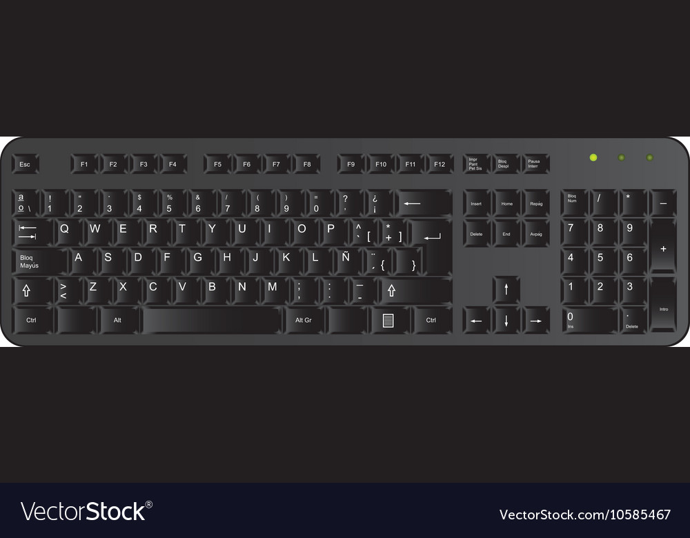 Keyboard computer device icon